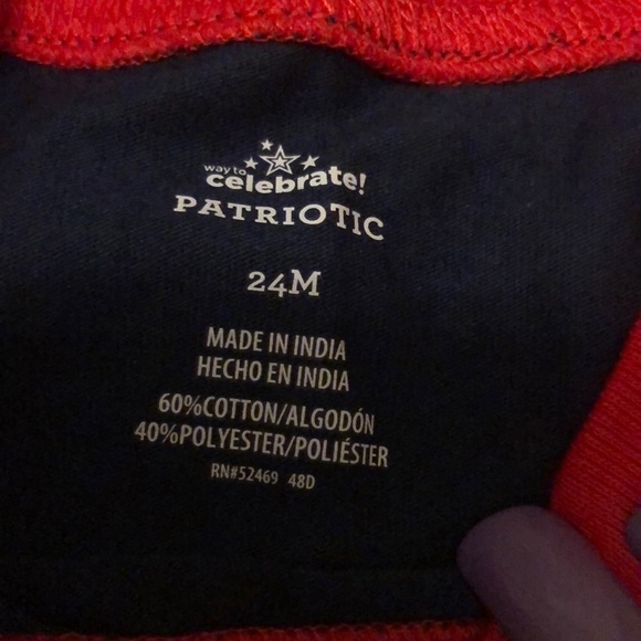 NWT Patriotic kids Onesie - Picture 3 of 4